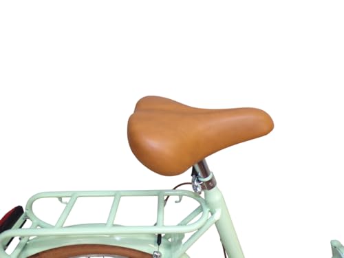 B0CXJ4QNH7 2 69c2bffc2d9c3 Cicli Tessari - bicicletta pieghevole bici da passeggio graziella car-bike con cesto anteriore in vimini vintage