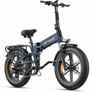 ENGWE Bicicletta Elettrica Pieghevole| 768Wh 16AH Durata 110KM| 20"×4.0" Fat Tire|Sensore di Coppia| Sospensione Completa| 8 - immagine 1
