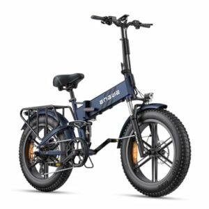 ENGWE Bicicletta Elettrica Pieghevole| 768Wh 16AH Durata 110KM| 20"×4.0" Fat Tire|Sensore di Coppia| Sospensione Completa| 8 - immagine 2