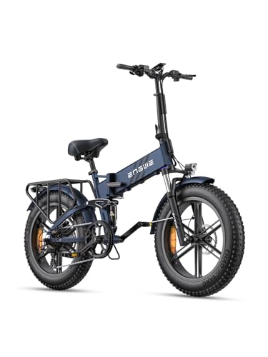 B0D11FD5RF 0 69c2b61095170 ENGWE Bicicletta Elettrica Pieghevole| 768Wh 16AH Durata 110KM| 20"×4.0" Fat Tire|Sensore di Coppia| Sospensione Completa| 8