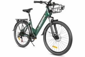 SAMEBIKE Nuovi modelli Bici Elettrica per Uomo Donna, 26"x2.1" Pneumatico Grasso 36V 15Ah Bicicletta Elettrica Cambio a 7 Vel