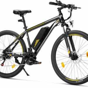 Touroll Bicicletta Elettrica, U1, Batteria Rimovibile 36V 13Ah, Autonomia di 65-30km, bicicletta elettrica uom, Motore 45 NM - immagine 1