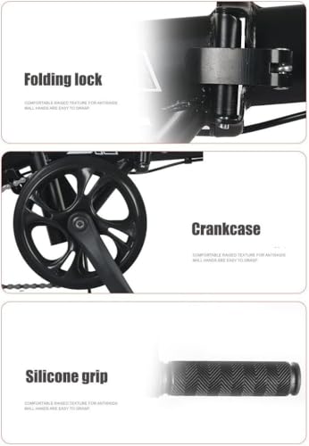 B0D817KVBL 3 69c2c11d7704f SJAPEX Bicicletta Pieghevole per Adulti da 14 Pollici, Bici Pieghevole da Città, Bici Pieghevole Portatile Leggera A velocità