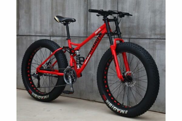 B0DHS7Q1P3 69c2c92c917f0 Kcolic Mountain Bike 24/26" Bici Per Adulti Fat Tire Bike 21 Velocità Telaio Acciaio Carbonio Doppia Sospensione Completa Dop