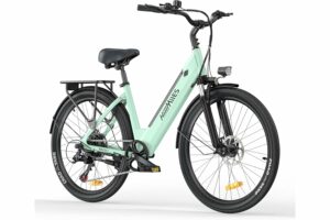 Biciclette e accessori con spedizione gratuita, ciclismo 35 HillMiles Bici Elettrica Per Adulti Da 26", 7 Velocità Bicicletta Elettrica da 36V 13Ah Batteria Rimovibile, 25km/h & Autonom