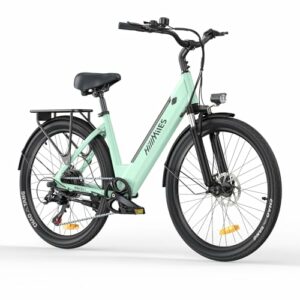 HillMiles Bici Elettrica Per Adulti Da 26", 7 Velocità Bicicletta Elettrica da 36V 13Ah Batteria Rimovibile, 25km/h & Autonom - immagine 2