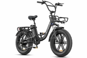 ENGWE Bicicletta Elettrica Adulto, 20'' ×4.0'' Fat Tire Bici Elettrica per Donna, 7 Velocità, 250W Batteria Rimovibile 48V 13