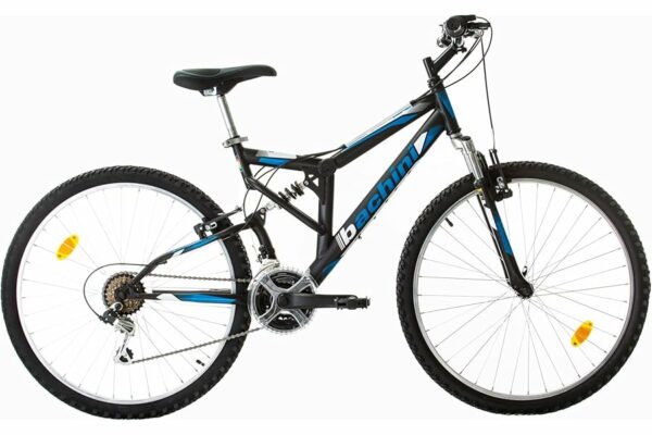 B0F1CX8LH6 69c2c8a7ad39c Multibrand Bachini Extreme Mountain Bike biammortizzata da 26 pollici, 18 velocità, V-Brake, per uomo, donna, ragazza e ragaz