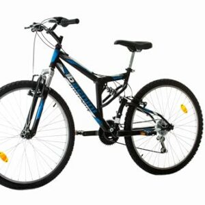 Multibrand Bachini Extreme Mountain Bike biammortizzata da 26 pollici, 18 velocità, V-Brake, per uomo, donna, ragazza e ragaz - immagine 5