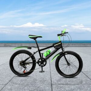 SailorMoon Bicicletta da 20 pollici per bambini, con sospensione completa mountain bike, telaio in acciaio, bici per bambini - immagine 3