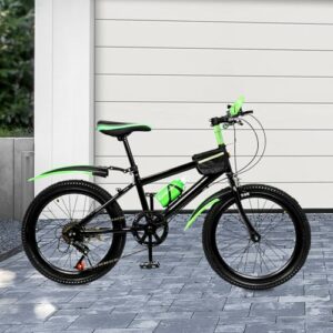 SailorMoon Bicicletta da 20 pollici per bambini, con sospensione completa mountain bike, telaio in acciaio, bici per bambini - immagine 4