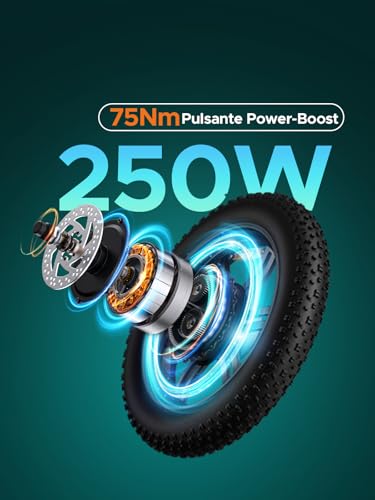 B0FHKPJRNN 1 69c2b749d5b7d ENGWE L20 Boost Bicicletta Elettrica per Adulti, Batteria Rimovibile da 48 V 13 Ah, Autonomia Fino a 126 km, 20 × 4.0 Fat Pne