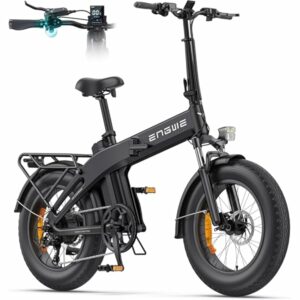 Biciclette e accessori con spedizione gratuita, ciclismo 9 ENGWE Bicicletta Elettrica Pieghevole, Batteria Da 48 V 13,5Ah Con Autonomia Fino A 120km, Sensore Di Coppia Con Freni Idraul