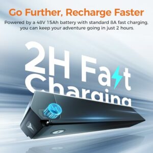 ENGWE Bicicletta Elettrica Pieghevole, Batteria 48V 15Ah Fino A 130 km, Sensore Di Coppia E Design Pieghevole Con Freni Idrau 9 ENGWE Bicicletta Elettrica Pieghevole, Batteria 48V 15Ah Fino A 130 km, Sensore Di Coppia E Design Pieghevole Con Freni Idrau - immagine 5