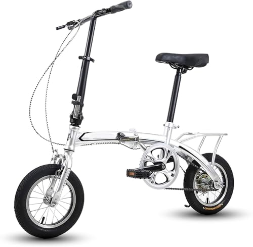 B0FND95NBZ 0 69c2bfa1c0cb1 Kcolic Bici Pieghevole 12 Pollici, Bici Città Compatta, per Studenti Adulti, Mini Bici Pieghevole Leggera per Bici Lavoro A,1