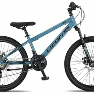 Licorne Bike Thunder Premium Mountain Bike in 20, 24, 26, 27,5 e 29 pollici, per ragazze, ragazzi, uomini e donne - immagine 3