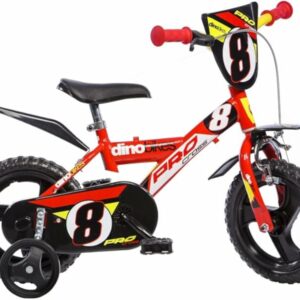Dino Bikes 123 GLN bicicletta serie 23 con rotelle e freno anteriore per bambini dai 3 ai 5 anni