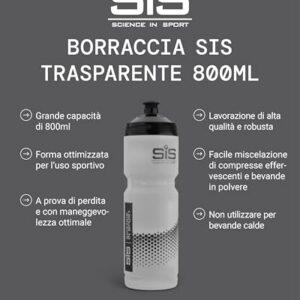 Science in Sport Borraccia sportiva 800ml - Con pratico sistema Easy Mix, Borraccia per bici, palestra, escursionismo o lavor 7 Science in Sport Borraccia sportiva 800ml - Con pratico sistema Easy Mix, Borraccia per bici, palestra, escursionismo o lavor - immagine 3