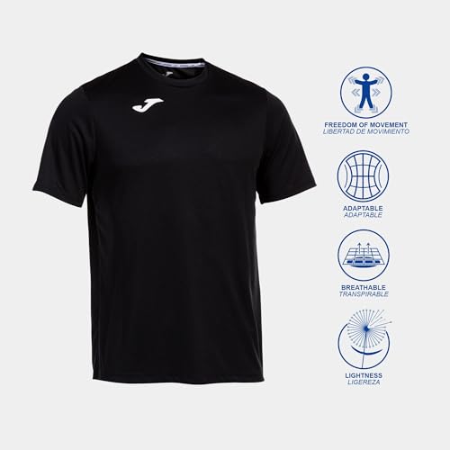 B00J28D3DW gal 1 69cf8b8356021 Joma T-Shirt Sportiva da Uomo, 6XS - 3XL - Leggera e Traspirante, Ottimale per la Corsa e fitness - Combi