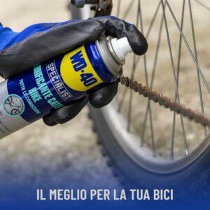 WD-40 Specialist Bike - Lubrificante Catena Bici MTB Strada E-Bike - Olio Spray Tutte le Condizioni Meteo - Protegge dalla Ru - immagine 5