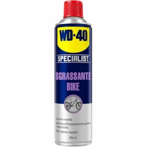 WD-40 - Specialist - Sgrassante Bike - Azione Rapida - Rimuove grasso, olio, polvere e sporco - Rallenta l’usura - Non lascia
