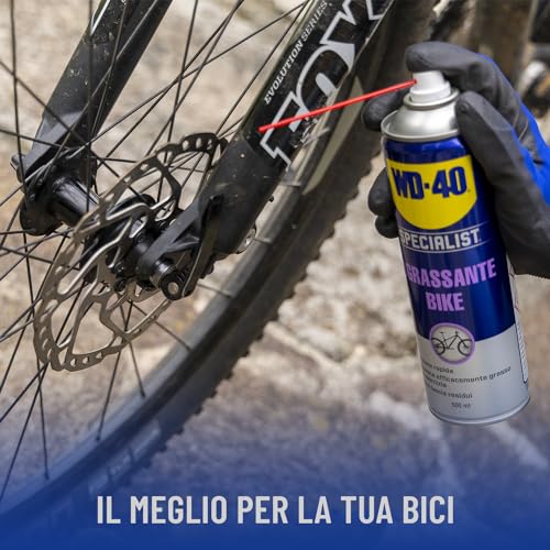 B00R1Q60YQ gal 3 69cfb87fa7d40 WD-40 - Specialist - Sgrassante Bike - Azione Rapida - Rimuove grasso, olio, polvere e sporco - Rallenta l’usura - Non lascia