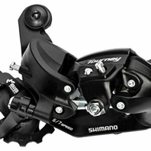 Shimano Cambio Post. 6/7 V RD DI ty300 Tourney TX ATT. meravigliosa. - immagine 3
