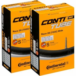 Continental Race 28 700 x 25-32c Bike Inner Tubes - Presta 42mm Long Valve (Pair)