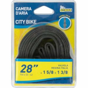 On Bike Camera d’Aria Bici 28" x 1 5/8 x 1 3/8 (700x35-42c) – E.T.R.T.O. 37-622, Alta Resistenza e Tenuta, Compatibile con Pn - immagine 1