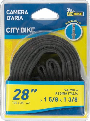 B01N4J84HD gal 0 69cfa1aabd132 On Bike Camera d’Aria Bici 28" x 1 5/8 x 1 3/8 (700x35-42c) – E.T.R.T.O. 37-622, Alta Resistenza e Tenuta, Compatibile con Pn
