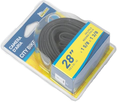 B01N4J84HD gal 1 69cfa1aceb25e On Bike Camera d’Aria Bici 28" x 1 5/8 x 1 3/8 (700x35-42c) – E.T.R.T.O. 37-622, Alta Resistenza e Tenuta, Compatibile con Pn