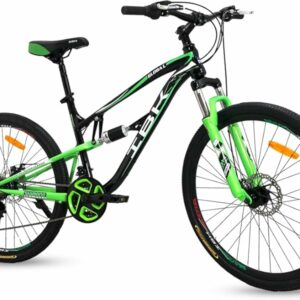 IBK Bicicletta MTB 27.5'' Pollici Bici Global Mountain Bike BIAMMORTIZZATA Ragazzo Cambio 21 Velocità Freni a Disco