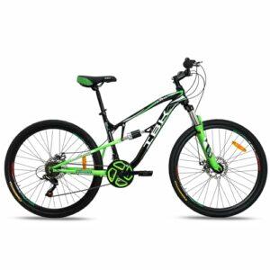 IBK Bicicletta MTB 27.5'' Pollici Bici Global Mountain Bike BIAMMORTIZZATA Ragazzo Cambio 21 Velocità Freni a Disco - immagine 3