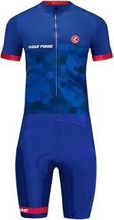 B07C4NR7HD 69d0c129a258a UGLY FROG ZWSL09 Nuovi Uomini Traspirante Primavera Autunno A Maniche Corta Ciclismo Body Skinsuit All'aperto Sportswear A...