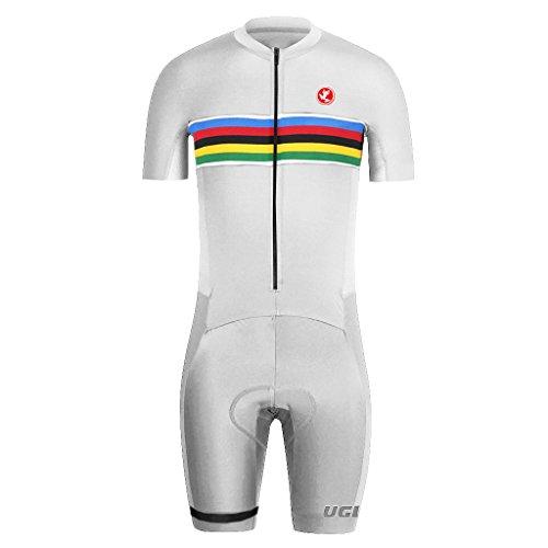 B07C4Q8Y7K gal 0 69d0c0c942dc9 UGLY FROG ZWSL09 Nuovi Uomini Traspirante Primavera Autunno A Maniche Corta Ciclismo Body Skinsuit All'aperto Sportswear A...