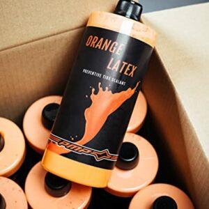 PMP Orange Latex - Lattice Liquido Sigillante Antiforatura per Coperture Tubeless MTB e STRADA. La Tua Assicurazione Contro l - immagine 5