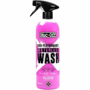 Muc-Off Waterless Wash, 750 ml - Detergente Bici Senza Risciacquo - Spray Detergente a Secco per Bici ad Alte Prestazioni, Pu