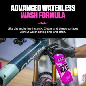 Muc-Off Waterless Wash, 750 ml - Detergente Bici Senza Risciacquo - Spray Detergente a Secco per Bici ad Alte Prestazioni, Pu - immagine 4