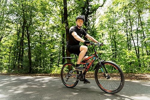 B07TSLBBHW gal 3 69cfbd9743b01 Licorne Bike Strong 2D Premium Mountain Bike in 26, 27,5 e 29 pollici, bicicletta per ragazzi, ragazze, donne e uomini, freno