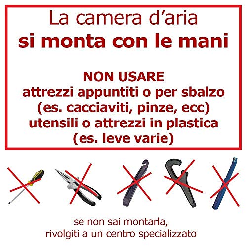B07V5WNS6V gal 1 69cfa0bbc1446 ECA26AMD COPPIA 2 CAMERE D'ARIA 26 x 1.75/1.90/2.125 CON VALVOLA SCHRADER AMERICA PER MTB CITY MOUNTAIN BIKE BICI BICICLETTA