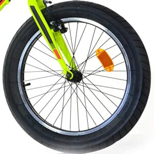 Bicicletta Fat-Bike Ragazzo 20" 6V Aurelia MTB Plus Gialla - immagine 4