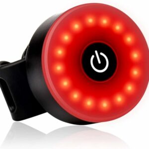 Daffodil LEC500 Luce Posteriore per Bicicletta a LED Fanale Posteriore USB-C Ricaricabile, Ultraluminosa Luce per Bicicletta