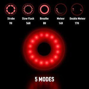 Daffodil LEC500 Luce Posteriore per Bicicletta a LED Fanale Posteriore USB-C Ricaricabile, Ultraluminosa Luce per Bicicletta 7 Daffodil LEC500 Luce Posteriore per Bicicletta a LED Fanale Posteriore USB-C Ricaricabile, Ultraluminosa Luce per Bicicletta - immagine 3