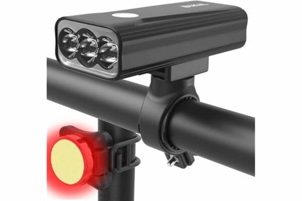 B081LT3Y5H-69cfa5cb063c9 B081LT3Y5H 69cfa5cb063c9 BIKIL luci bici led 6400mAh Ricaricabili USB C Luce Bici Anteriore e Posteriore potente 2400 Lumens Impermeabile IPX5 Set di