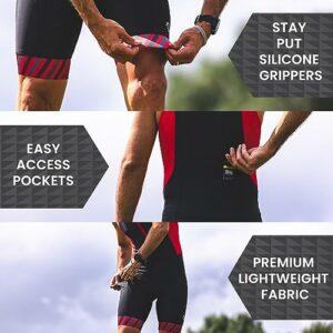 SLS3 Tuta da Triathlon da Uomo Trisuit da 2 Tasche FRT Ottima vestibilità e comodità | Progettato Tedesco 2019 9 SLS3 Tuta da Triathlon da Uomo Trisuit da 2 Tasche FRT Ottima vestibilità e comodità | Progettato Tedesco 2019 - immagine 5