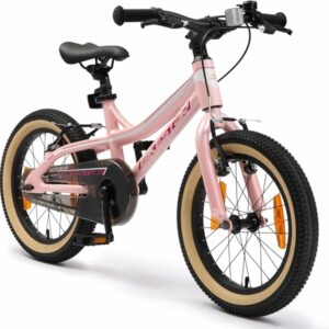 BIKESTAR Bicicletta Bambini 4 Anni da 16 Pollici Telaio in Alluminio | Bici per Bambino et Bambina Mountainbike con Freno V-B