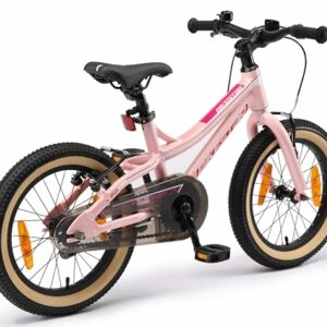 BIKESTAR Bicicletta Bambini 4 Anni da 16 Pollici Telaio in Alluminio | Bici per Bambino et Bambina Mountainbike con Freno V-B - immagine 5