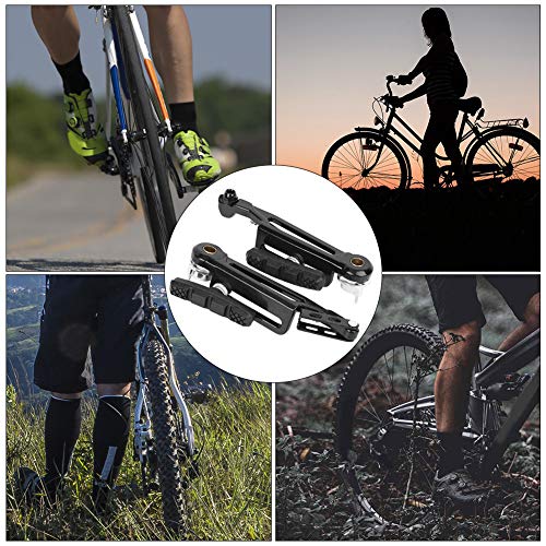 B08C5HP169 gal 1 69cfc087c6a70 LetCart Bicicletta V Brake Folding- Una Coppia di Parti in Lega di Alluminio ad Alta Resistenza Pieghevole Nero Braccio Lungo