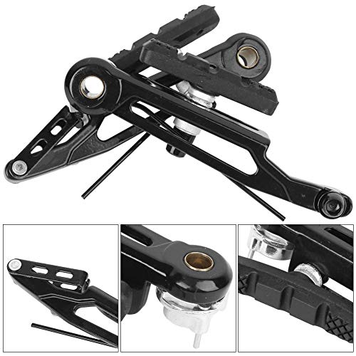 B08C5HP169 gal 2 69cfc08cd8a45 LetCart Bicicletta V Brake Folding- Una Coppia di Parti in Lega di Alluminio ad Alta Resistenza Pieghevole Nero Braccio Lungo