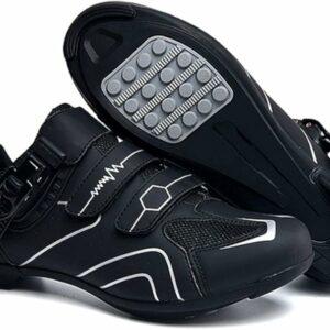 Scarpe da Ciclismo Antiscivolo, Scarpe da Strada e Mountain Bike Traspiranti in Fibra di Carbonio, Scarpe Sportive Assistite